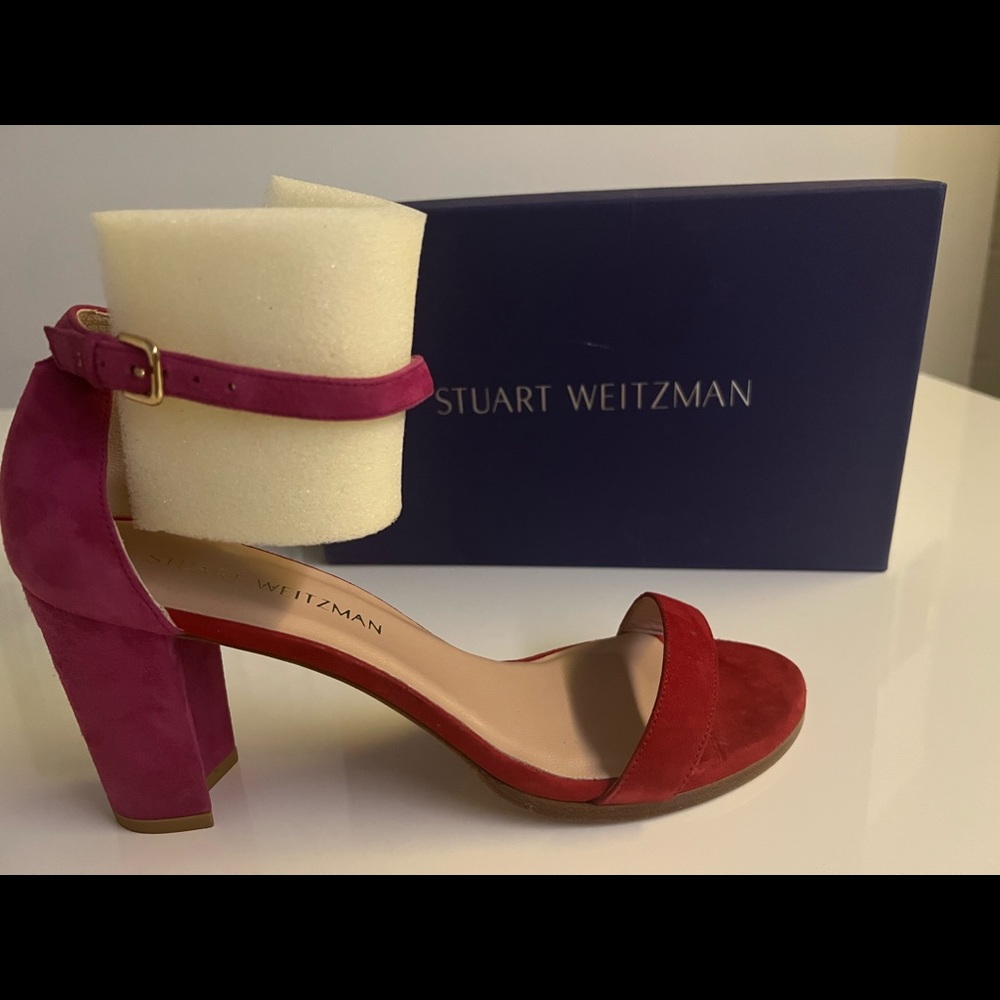 Stuart Weitzman shoes, like new, I only wore them once!